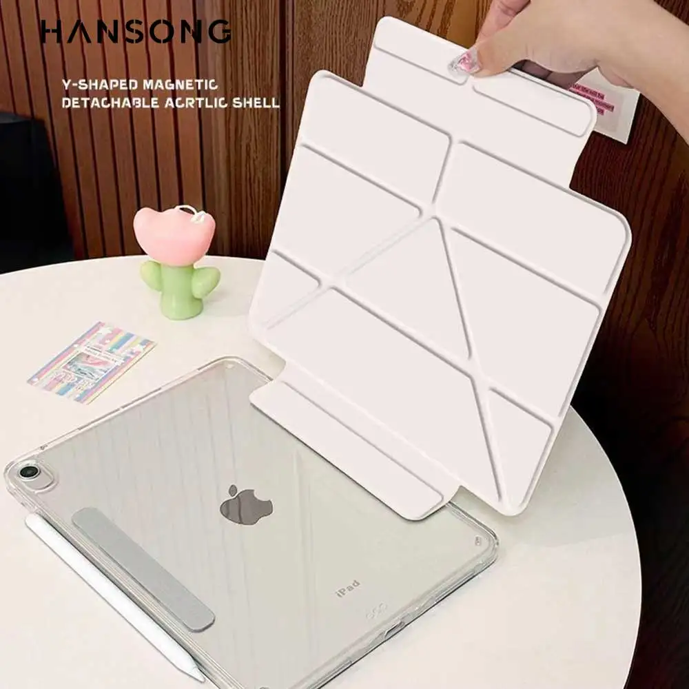 

For iPad A16 11th 10 10th 9 9th Generation Pro 11 12.9 13 inch Case for iPad Air 11 4th 5th 10.9 inch Magnetic Detachable Cover
