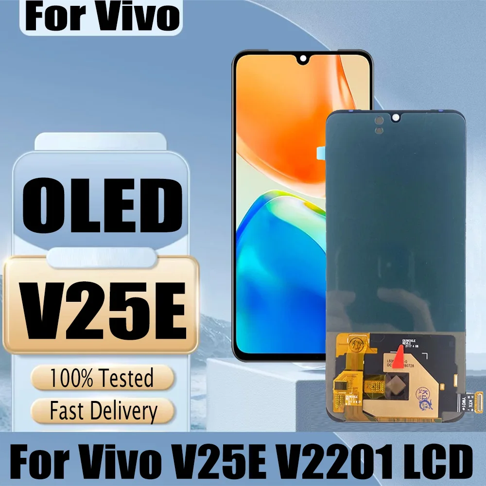 مراجعات ونصائح لشاشة LCD لجهاز Vivo V25E بحجم 6.44 بوصة (نموذج V2201)