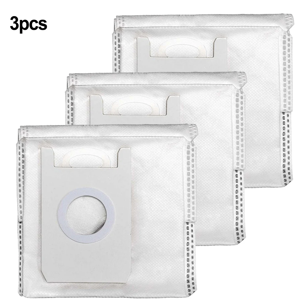 Accessory Self-Emptying Vacuum Replacement Dust Bag Non-woven Fabrics Pet-Friendly Tear Resistant Home Cleaning