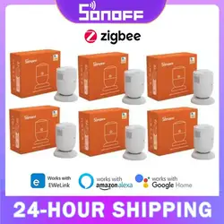 Ewelink SONOFF SNZB-06P Zigbee Human Presence Sensor Microwave Radar Detection Smart Body PIR Detector Support Alexa Google Home