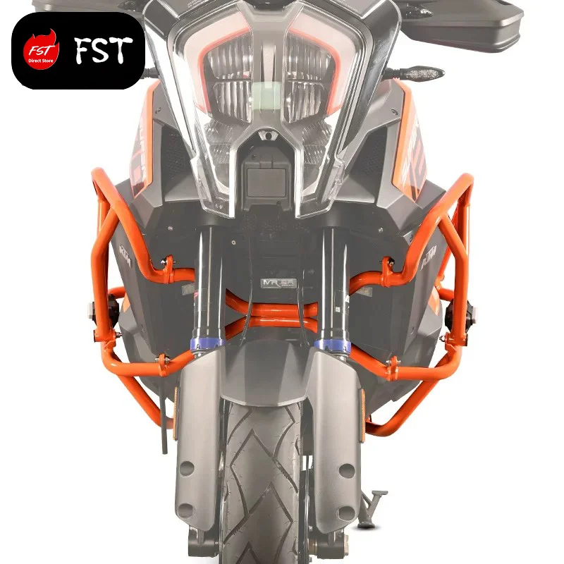 For KTM 1290 Super Adventure ADV 2021-2026 Highway Crash Bars Anti-Fall Frame Protector Radiator Guard Grille Modified Accessori 4