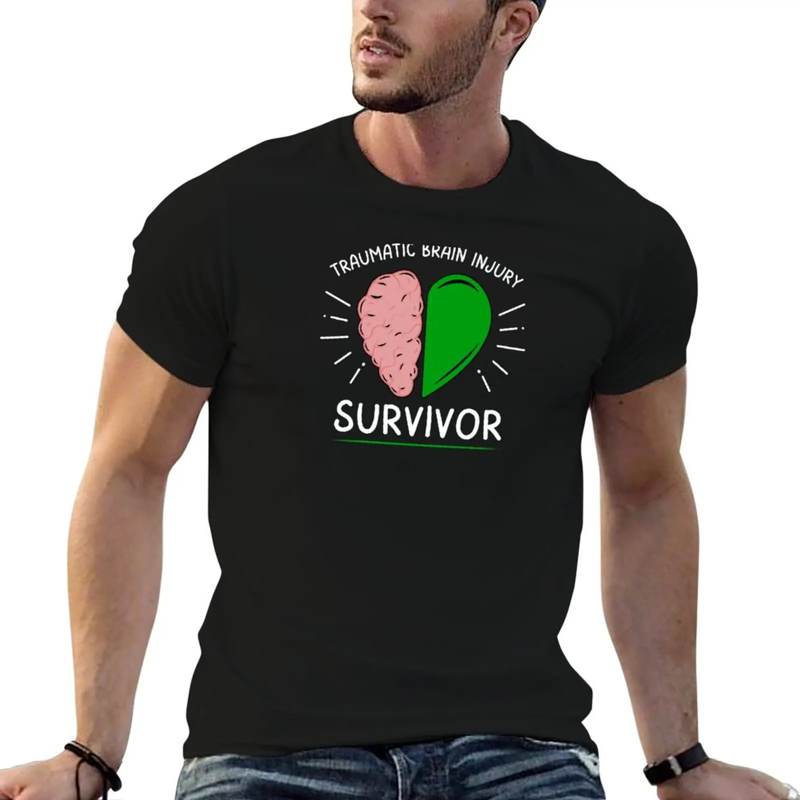 Traumatic Brain Injury Survivor T-Shirt Quick Dry Fishing T-Shirt