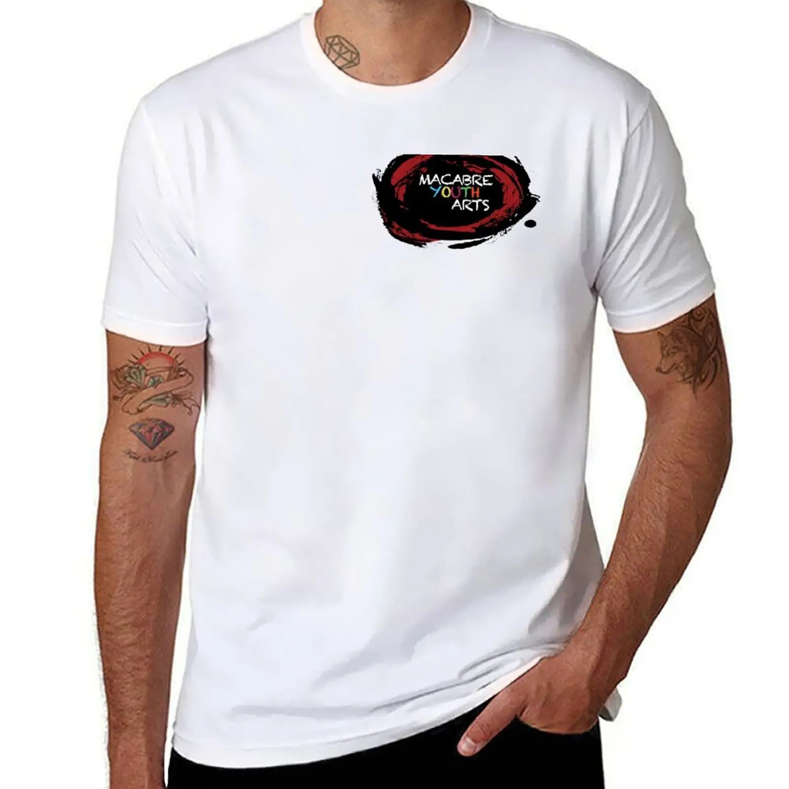 

Macabre Youth Arts T-Shirt t shirts for man cotton soft t shirts for man graphic funny T-Shirt