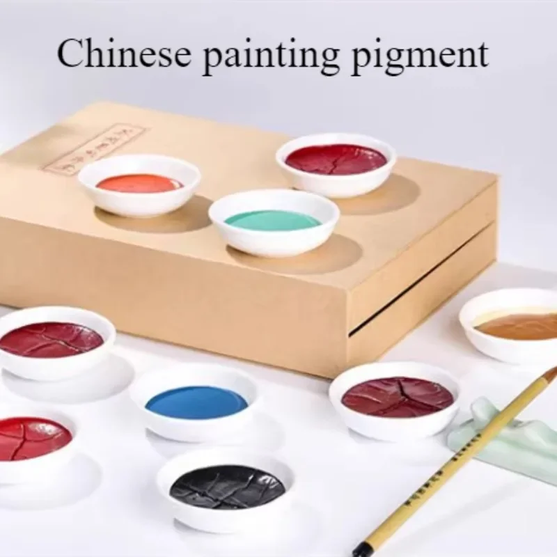 

15g Advanced Chinese Painting Pigment Natural Mineral Plant Pigment Artist Meticulous Brushwork Freehand Creation Water Color