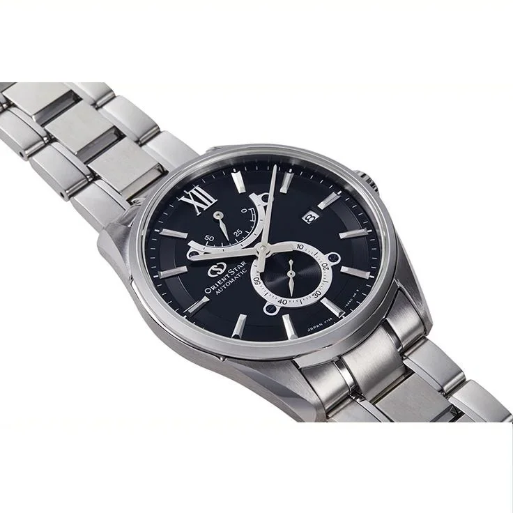 Automatic Mechanical Men's Watch RE-HK0003B Sapphire Business Stainless Steel Watch