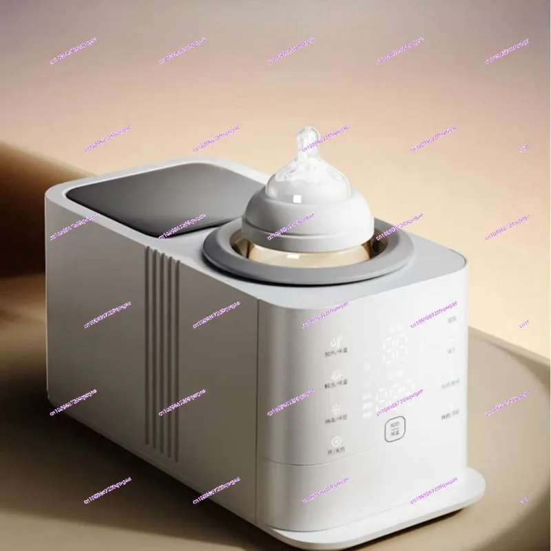 2-in-1 Baby Sterilizer & Milk Frother - Constant Temperature Pot with Drying Function