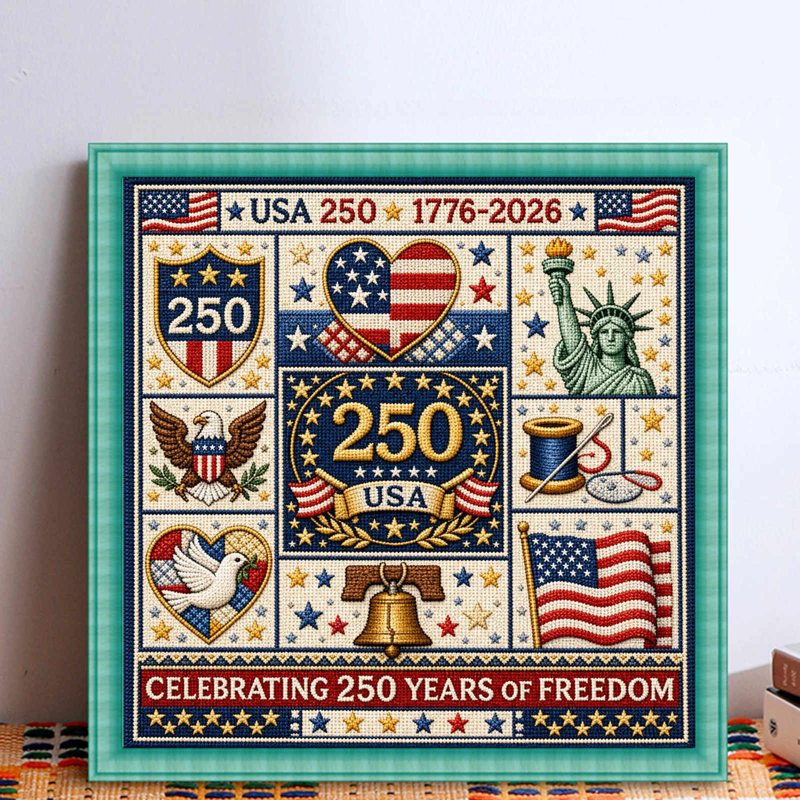 Independence Day Full 18CT 2 S - Art And Craft Independence Day recension och pris