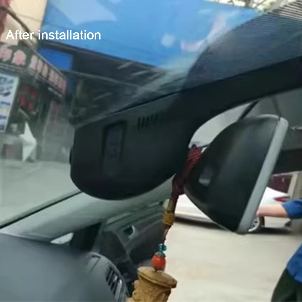 مسجل فيديو للسيارة للرؤية الليلية UHD 4K 2160P DVR Dash Cam ل Volkswagen VW Golf 7 Mk7 Sportsvan SV 2014 ~ 2021