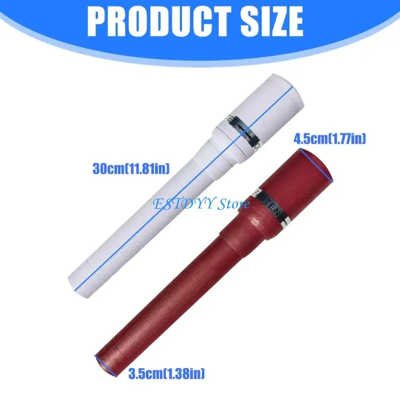 G6DE Bilhar Pool Cue Alongador Pool Butt End Extension Extensor plástico