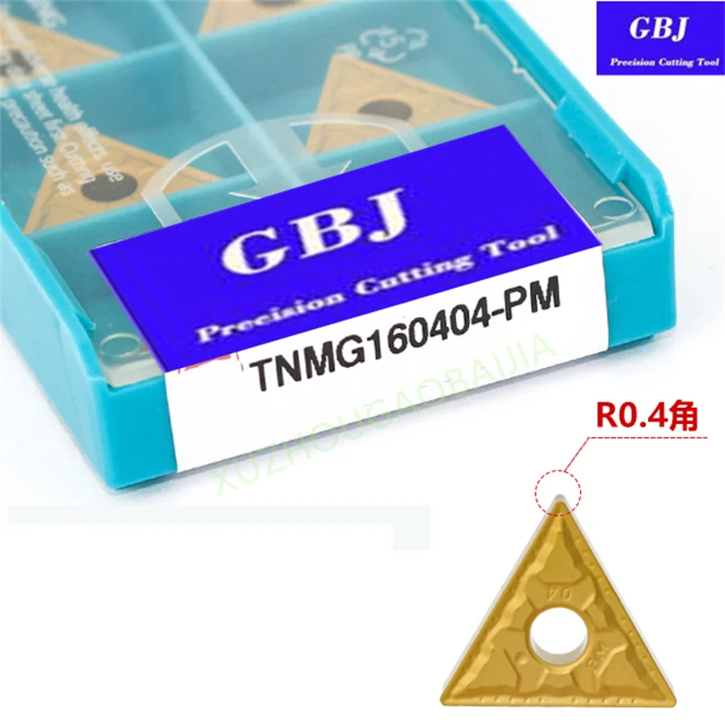 

GBJ-CNC 10Pcs TNMG160404 160408 160412-PM GBJ251 TNMG331 332 333 -PMCarbide turning insert High quality