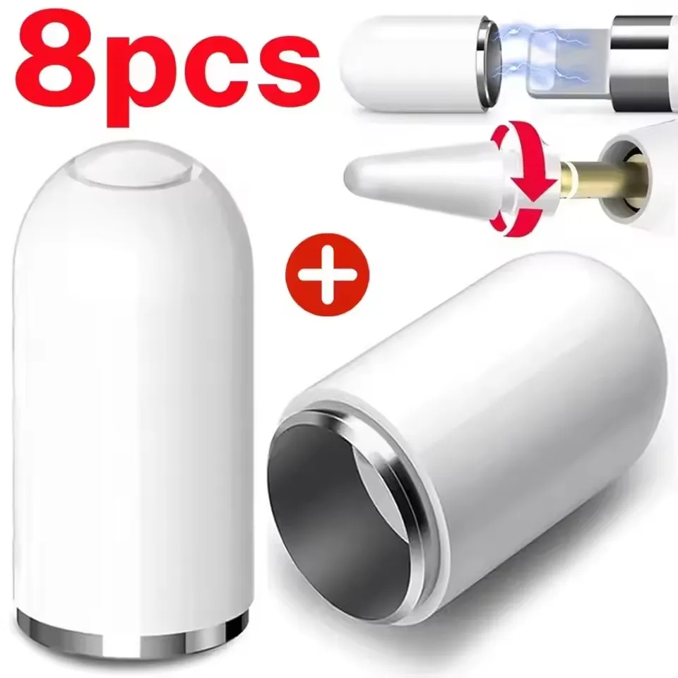 

For Apple Pencil Nib Double-Layered For Apple Pencil 1st 2nd Generation Tip For iPencil Tips For iPad Stylus Pen Replacement Nib