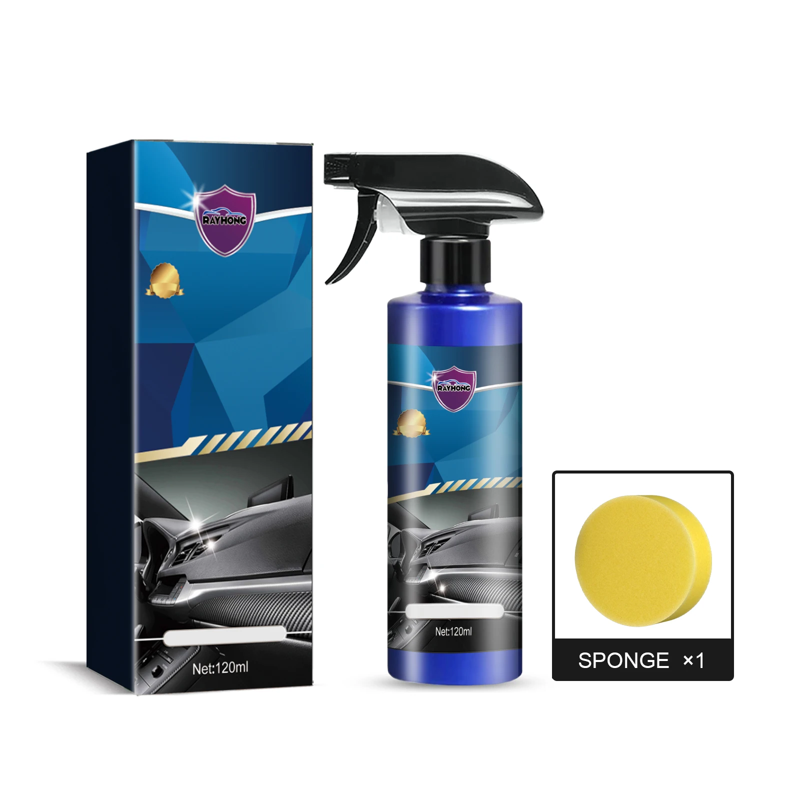 

Automotive Nano Coating Spray Curing Paint Polishing Repair Fade Brightening Interior Decontamination Maintenance Cleaner