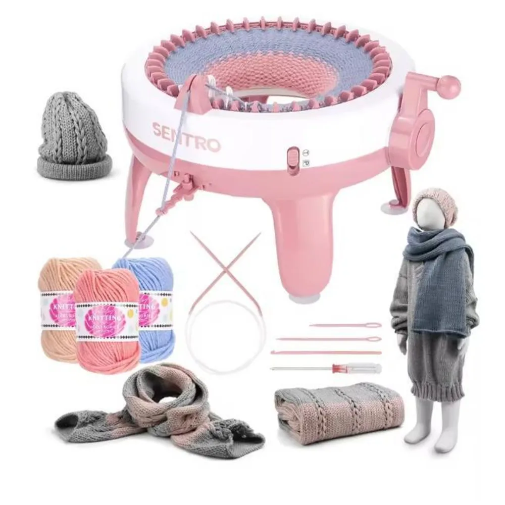 

Спицы Вязальная машина Breimachine Creative Ручной DIY Loom Sentro Вязальная машина Трикотер Швейная шапка Носок Ленивый артефакт