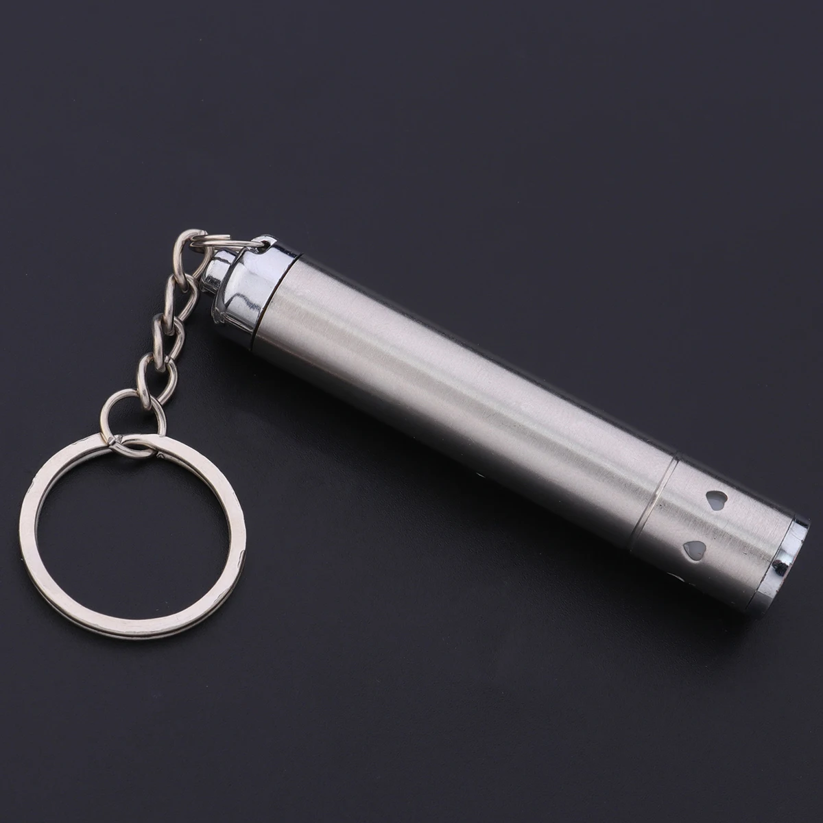 

5pcs Mini LED Flashlight Keyring Stainless Steel Torch Bright Light Camping Biking Exploring Night Fishing Caving Climbing