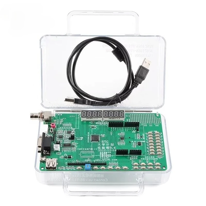 Original genuine STC32G12K128 development board experimental box 9.6 51 MCU development board