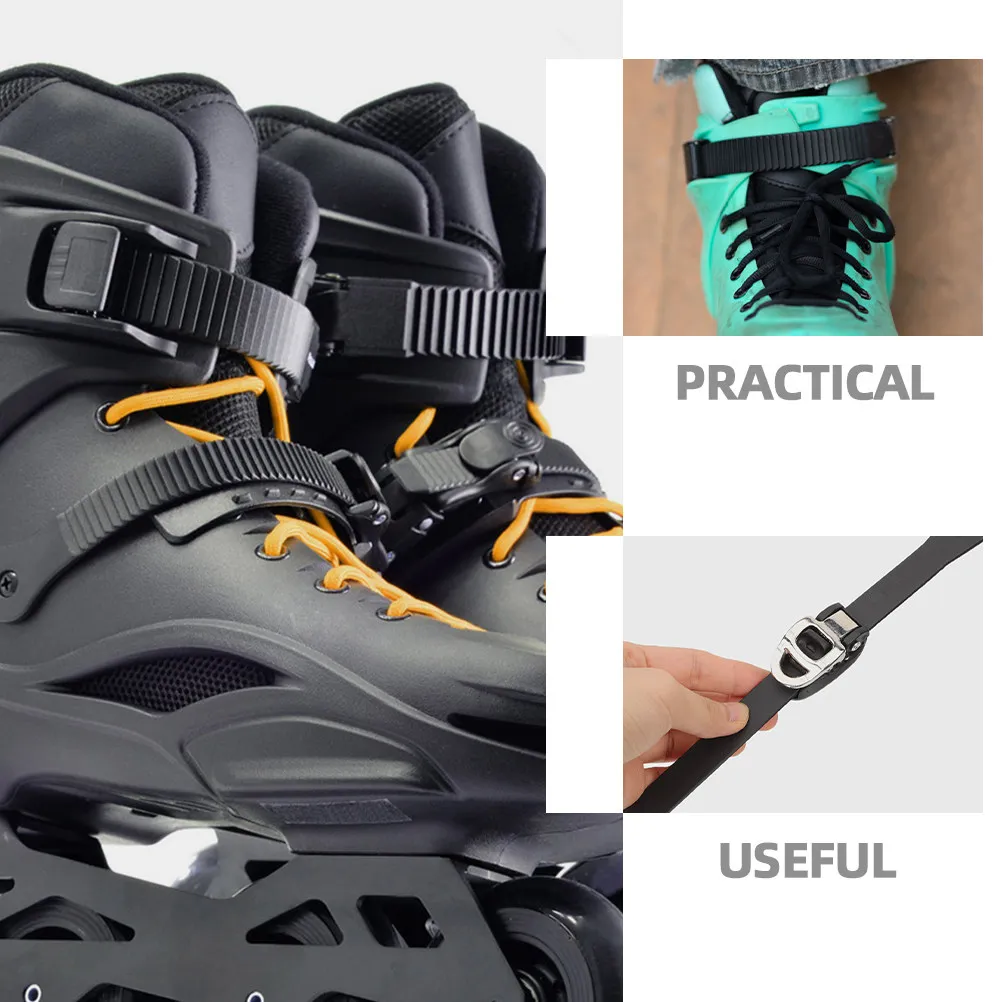 

4Pcs Roller Skate Buckle Strap High Quality Replaceable Fixing Strap for Skates Enhanced Support and Secure Fit Performance