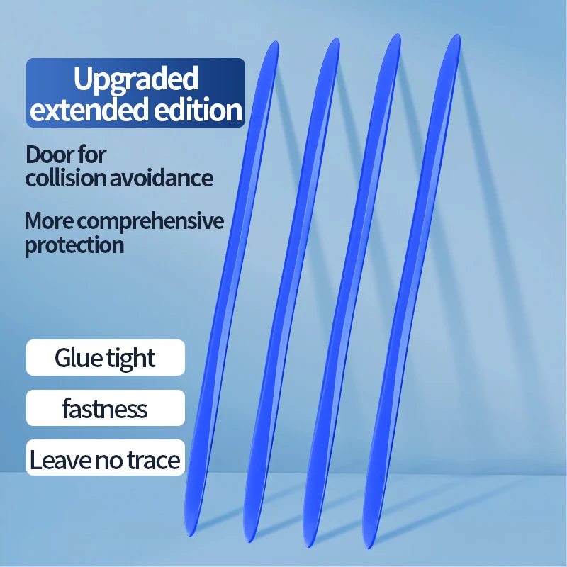 

2/4 шт., 40 см, автомобильный бампер, край двери, колесо, брови, защита зеркала заднего вида, резиновая автоматическая защита, наклейка от царапин, декоративная полоса