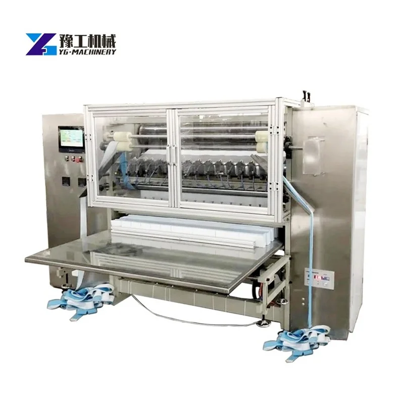 YG High Quality Cotton Pad Machine Production Line Makeup Remover Cotton Production Machine Fully Automatic Production Machine