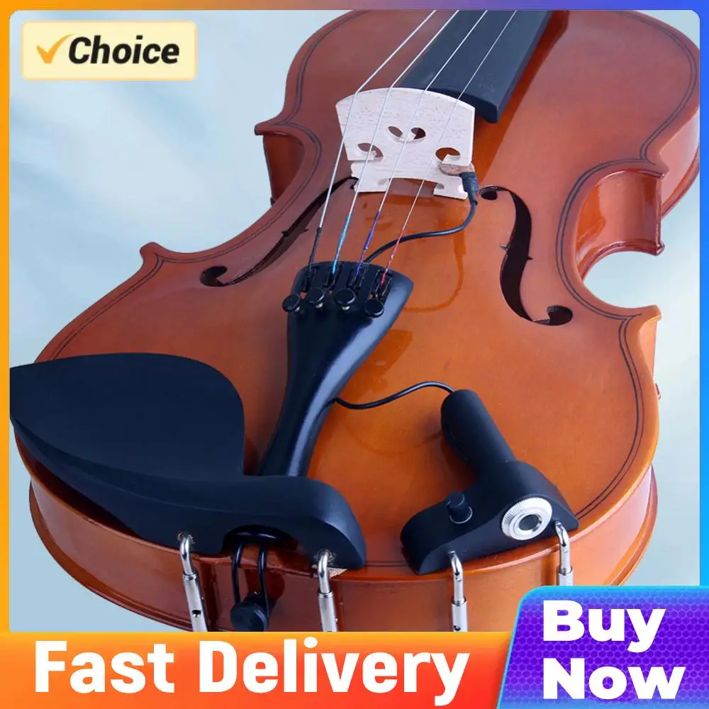 

High Quality Violin Pickup Electronic Organ Instant Authentic Acoustic Sound Pickup for Violin Easy To Mount Adjusting Placement