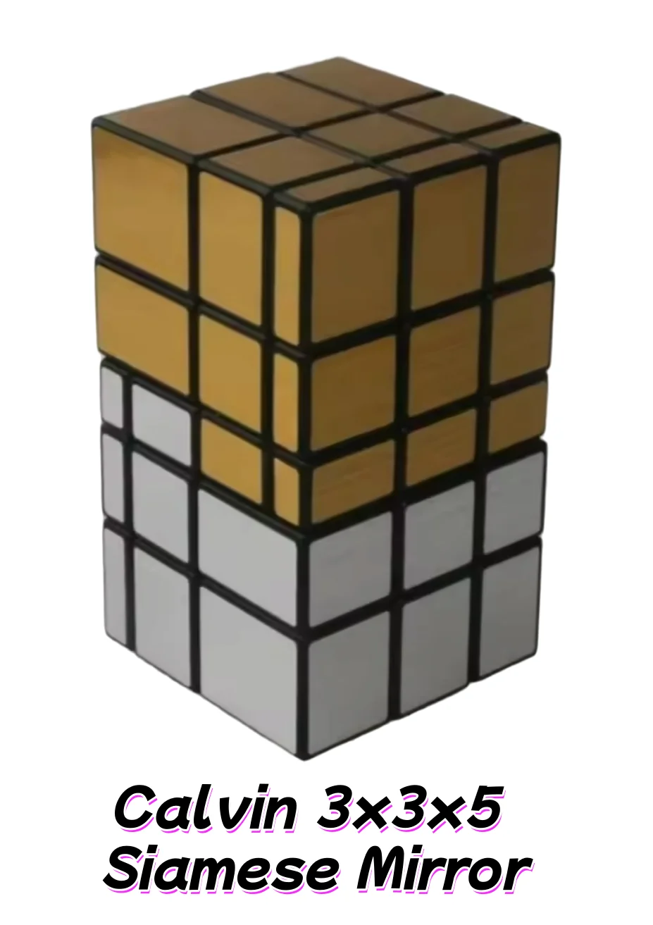 

Calvin 3x3x5 Siamese Mirror Tall 84mm Magic Cube Strange Shape Puzzle Toy Children Gift Cubo Magico Puzzle