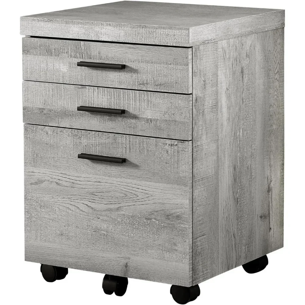 

File Cabinet, Rolling Mobile, with Storage Drawers, Printer Stand, Office, Laminate, Contemporary,Filing Cabinets