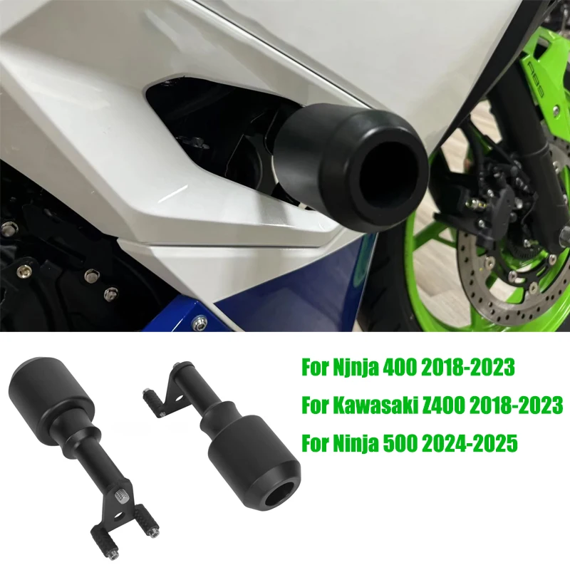 Protectores de Chasis para Motocicleta, Almohadillas Anticaída para Kawasaki Ninja400 Z400 2018-2023 Ninja500 2024 2025