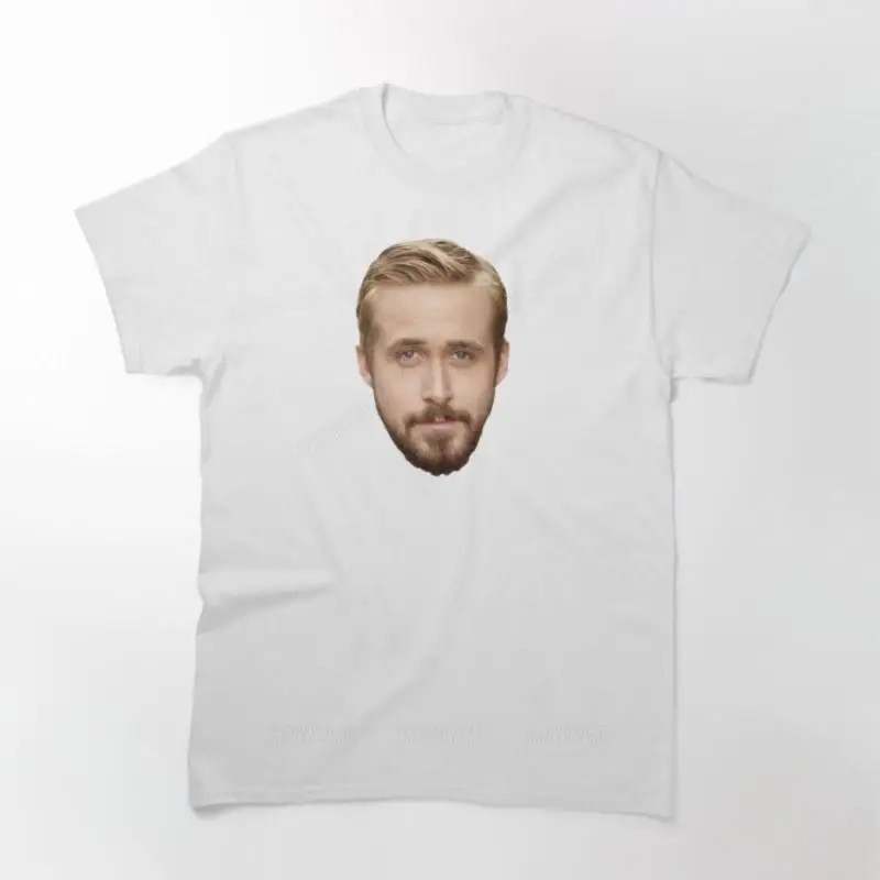 Hot sale summer tee-shirt brand tshirt for men Ryan Gosling Printed T Shirt male fashion t-shirt casual unisex short sleeve tops