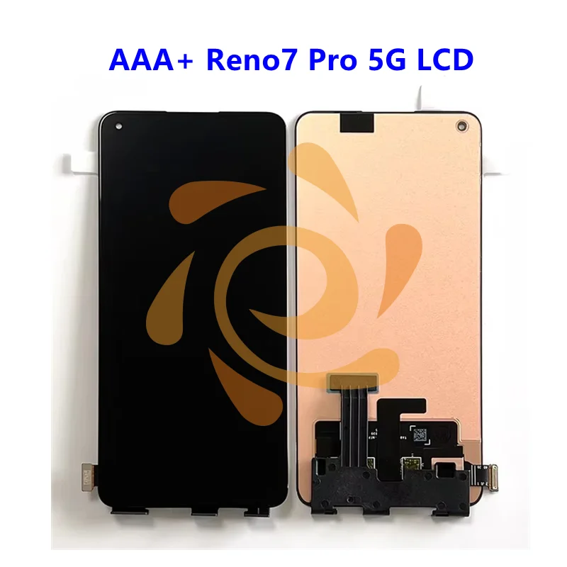 Tested  6.55'' AMOLED For OPPO Reno 7 Pro 5G LCD PFDM00 LCD Display Touch Screen Digitizer Assembly For Reno 7Pro CPH2293 LCD