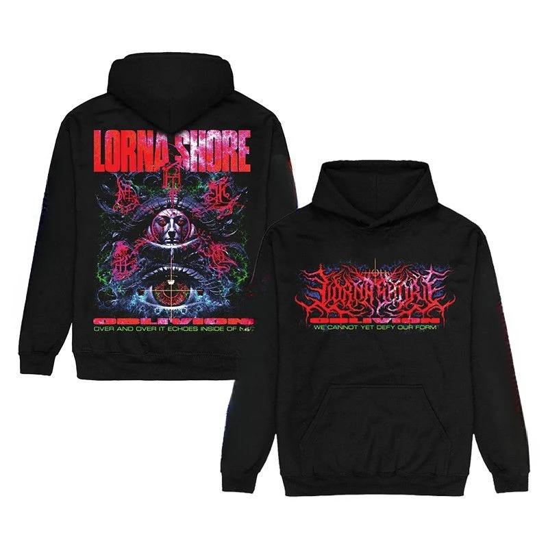 2026 LORNA SHORE - Dark Metal Deathcore Band American Style Hooded Sweatshirt for Men and Women