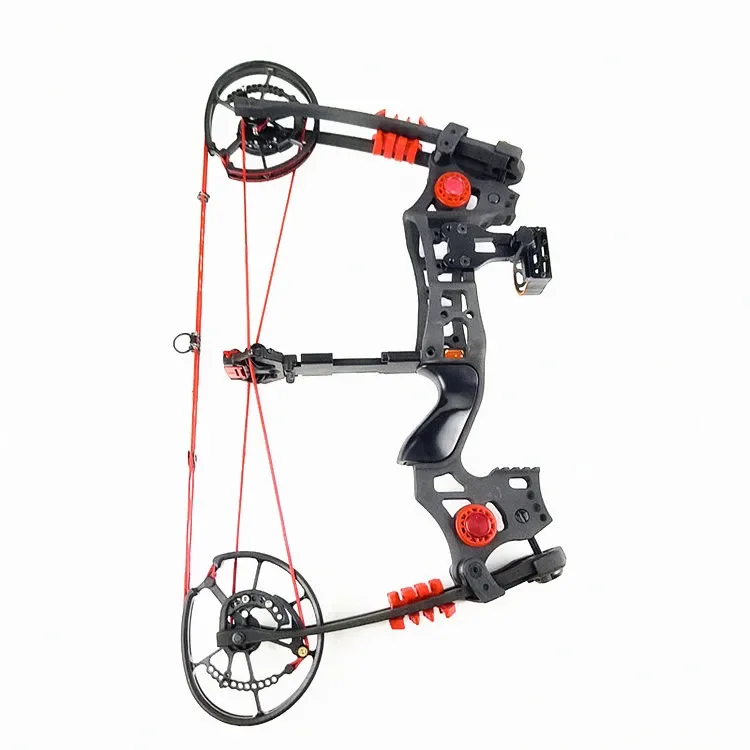 Compound bow, outdoor sports competition, steel ball archery shooting sports equipment, reversal pulley bow and arrow