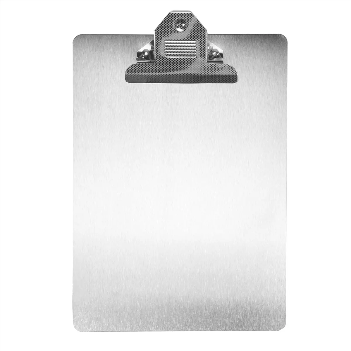 A57X NEW File Folder Metal Clipboard A4 Stainless Steel Clip Board Organizer Binder Board Menu Splint for School Teach