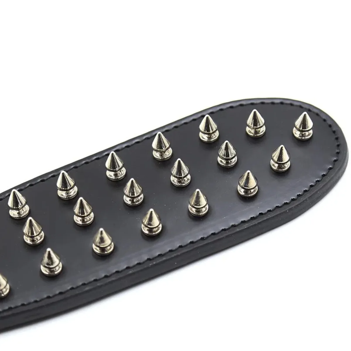 BDSM Spanking Paddle Dual Side Leather Spiked Whip Bondage Restraints Sex Toys for Couples Adult Games Sex Products view 4