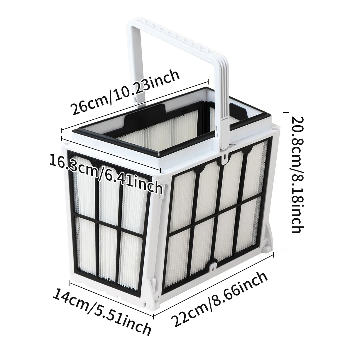 Ultrafine Filter Basket for Dolphin Robot Pool Cleaner, Active 20, Explorer E30, M600, Proteus DX4