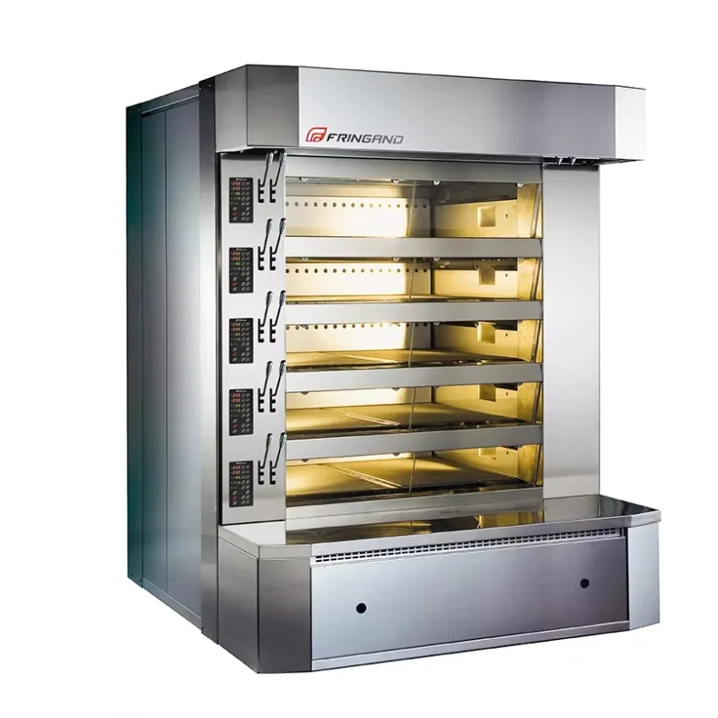 High Quality Professional Electric Bakery Oven Low Energy Consumption New Two Deck Gas Oven for Bread Production custom