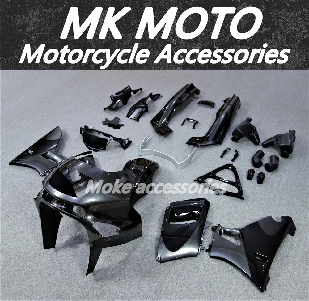 

Комплект обтекателей для мотоцикла Moke moto, подходит для ZZR400 93-07 ZZR600 98-03, комплект кузовных работ, высокое качество, ABS, черный, серый, новый