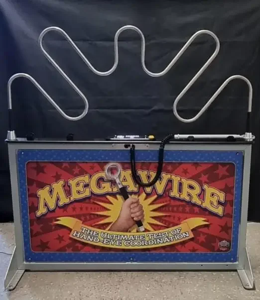 Parque de diversões carnaval desafio jogos reação interativa elétrica mini buzz fio jogo labirinto brinquedo para crianças