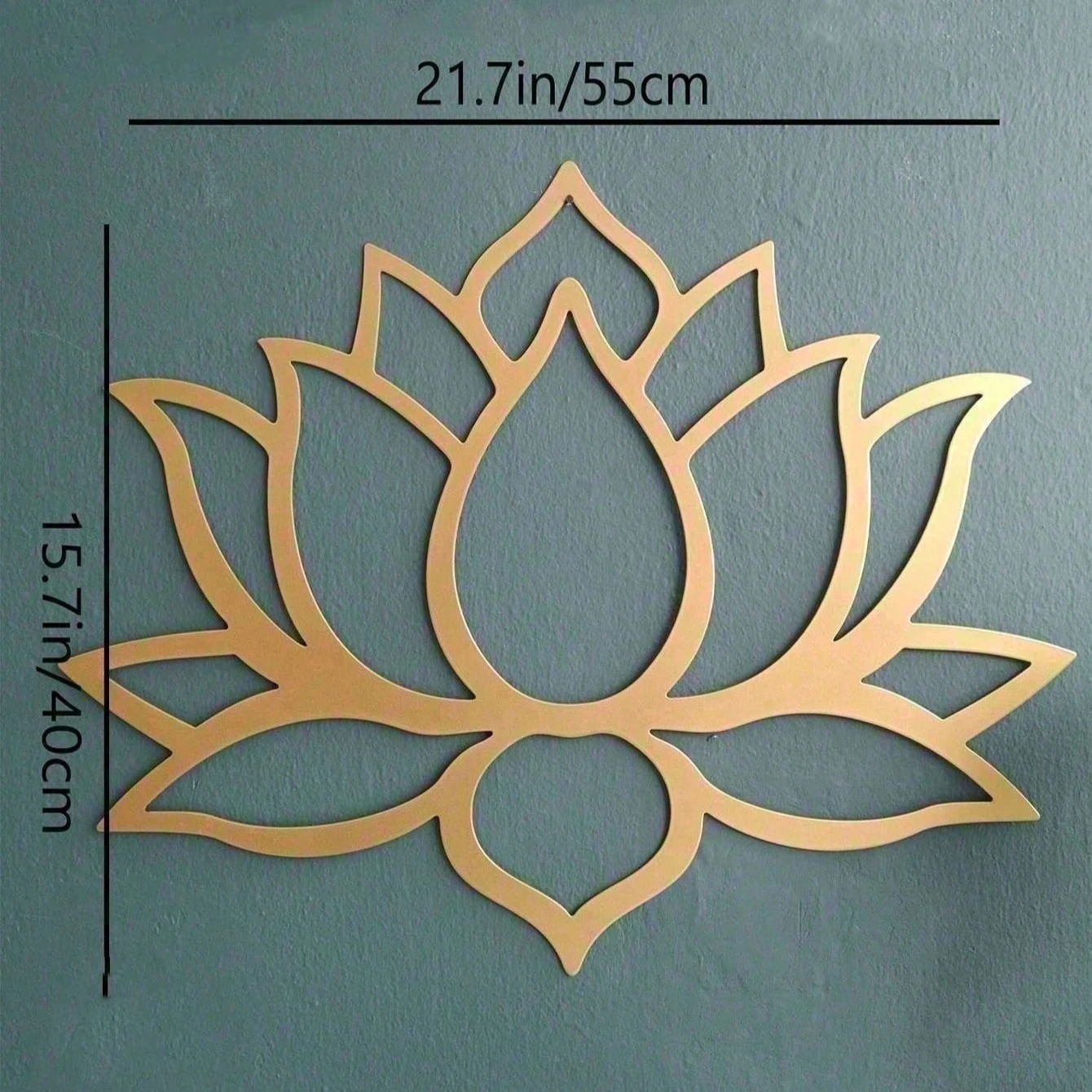 Vintage Floral Metal Wall Art Boho Gothic Farmhouse Decor Iron Hanging Indoor Outdoor Home Office Garden Fence Panel