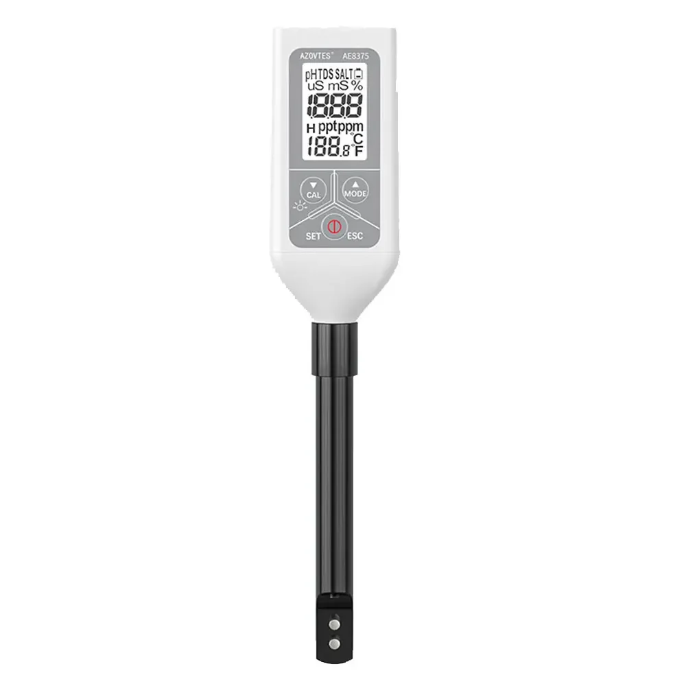 

Pen salinometer AE8375 Digital Quality Salinity Meter tester Used for Catering brine Food processing range 0~25%