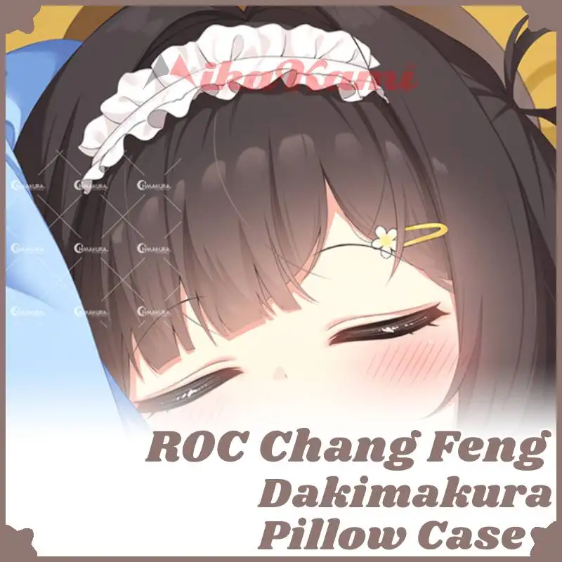 ROC Chang Feng Dakimakura Azur Lane Full Body Pillowcase Hugging Pillow Case Cushion Cover Home Bedding Decor Otaku Gift HMA