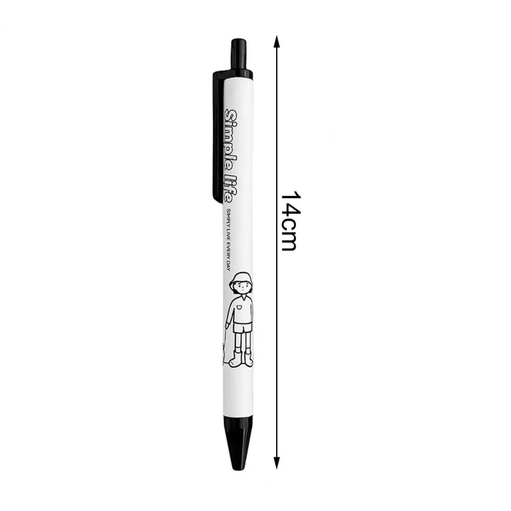 水性プラスチックジェルペン,速乾性,滑らかな宿題,シンプル,学校用,6ユニット
