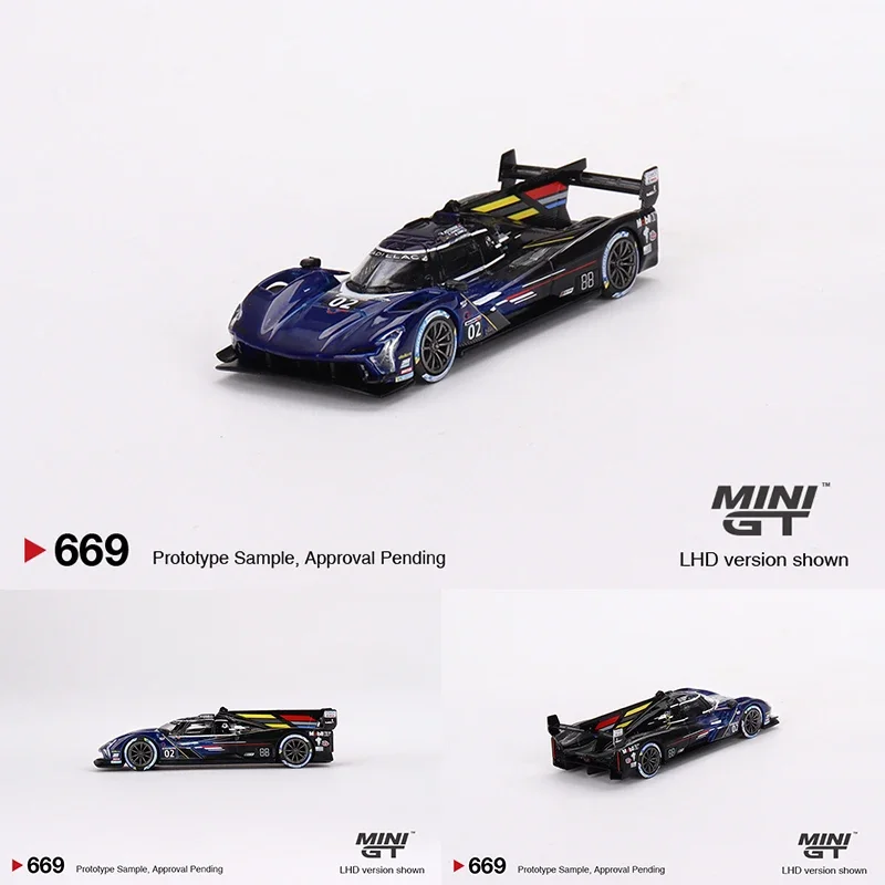 

MINIGT 669 In Stock 1:64 V- Series #02 Daytona 24h Diecast Diorama Car Model Toys