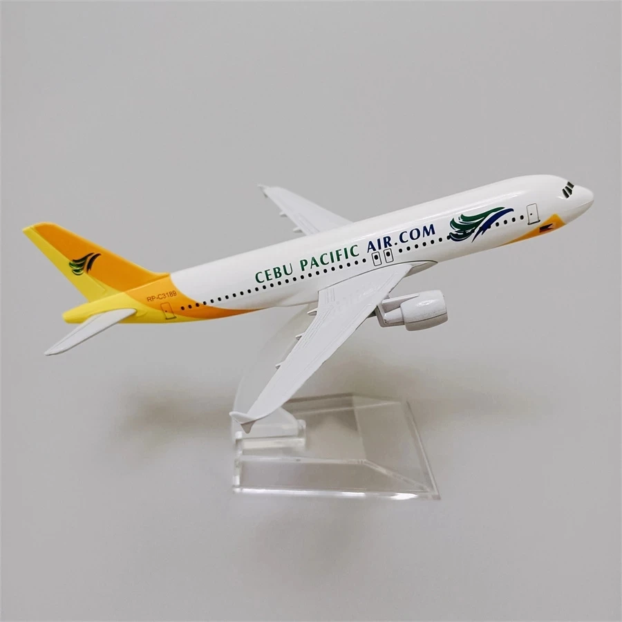 

16cm Philippine Airlines A320 Airplane Model Die-cast Airplane Model Alloy Metal With Stand Gift Collection Home decor