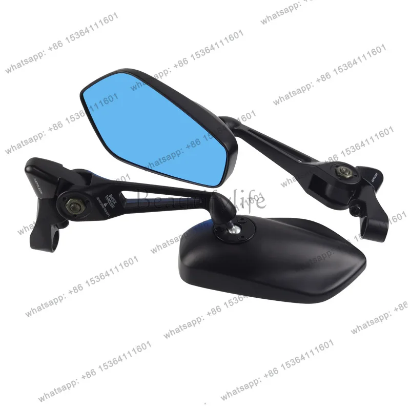 

AOS3 large size rearview mirror electric motorcycle No. 9 screw seat universal reflector battery car