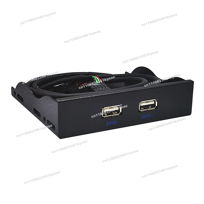 Suitable for USB3.0 Soft Drive Position Front Panel 3.5 Inch 9PIN To USB2.0 Dual Ports