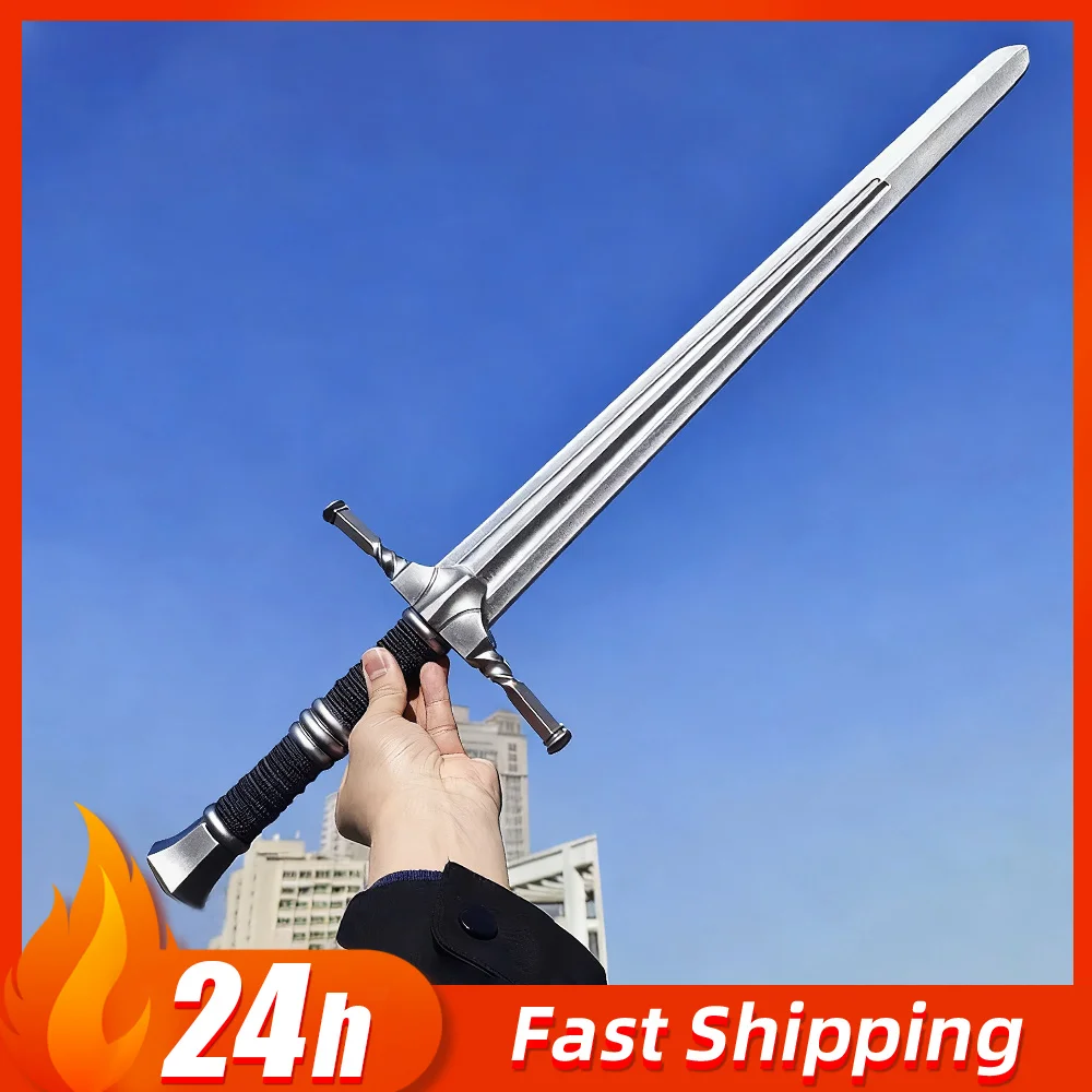81 cm Eldenn Knight Narsil Zilveren Zwaard wapens Game Randapparatuur Speelgoed katana Cosplay Prop PU Zacht Model Unsharpen Ornament Jongen Gift