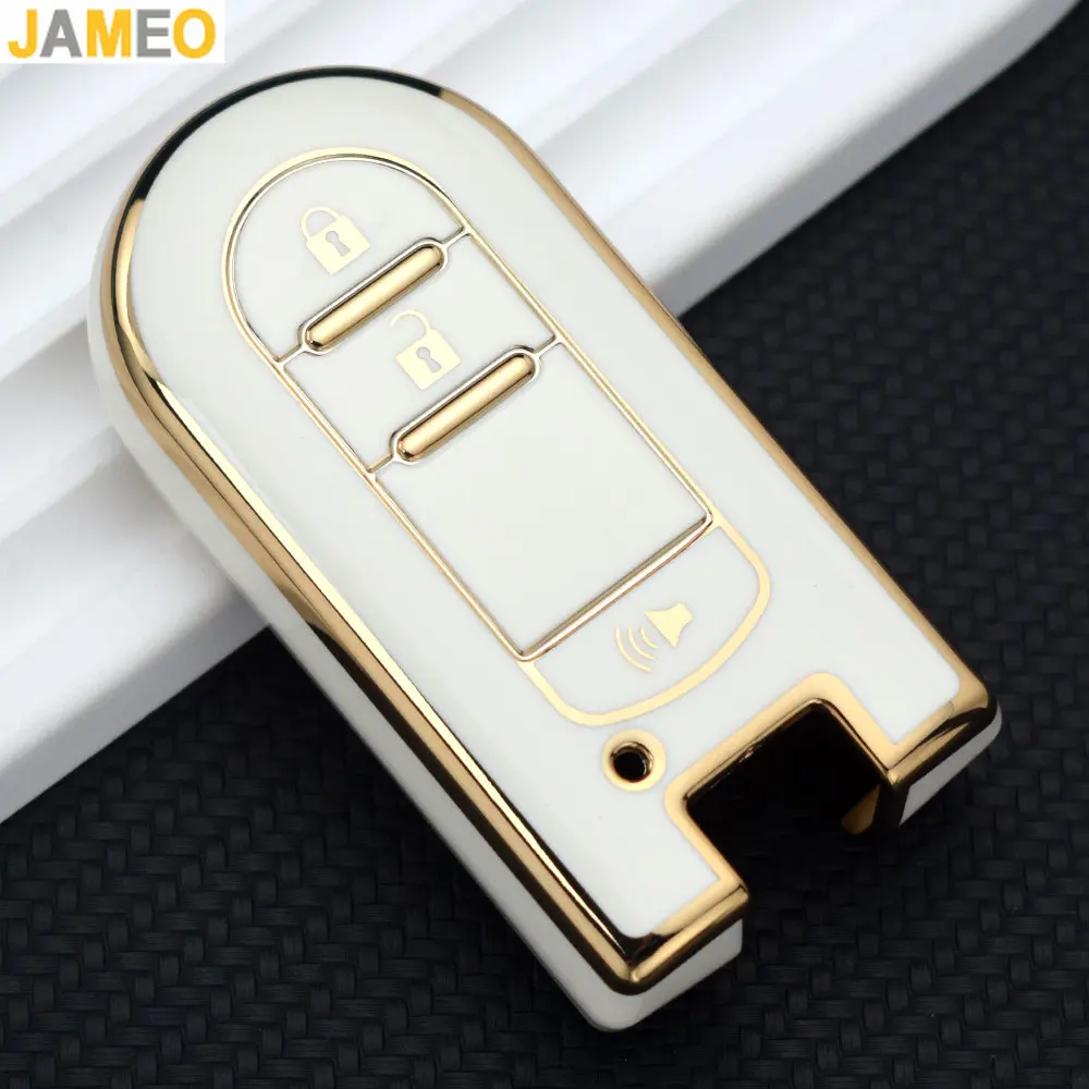 3 Buttons TPU Car Key Case for Toyota Passo Pixis Joy Epoch Daihatsu Boon Move Cast Wake Thor Smart Remote Control Fobs Cover