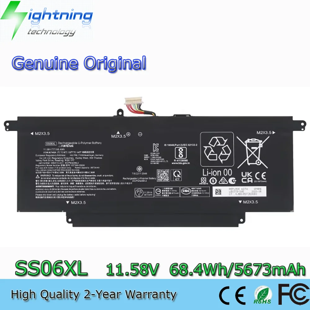 

11.58V SS06XL New Genuine Battery for HP Elite Dragonfly G3 M64310-271 M73476-005