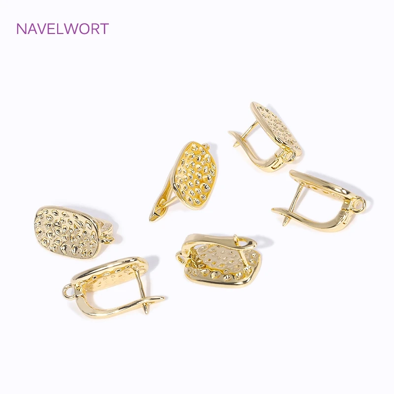 Trendy Earring Clasp Hooks Fasteners 18K Gold Plated/Rhodium Lever-Back Earwires,DIY Earring Jewelry Making Accessories
