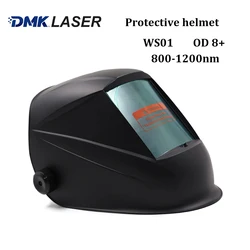 DMK Laser Welding Mask Auto Darkening Large View Solar Power Welding Helmet For Laser Welding Marking Cutting
