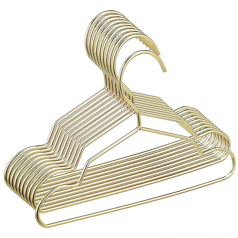 

10Pcs Space Saving Metal Clothes Hangers for Dog Baby Kids Clothing Underwear Panties Display Drying Rack Home Storage Supplies